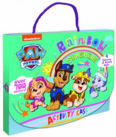 Paw Patrol - Activity Case - Rainbow Sunshine by Lake Press