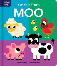 Mini Me Cased Board Book Moo