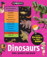Factivity Vol 2  Magnetic Folder  Dinosaurs Neon Edition