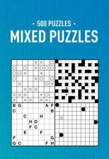 500 Puzzles Book Mixed Puzzles