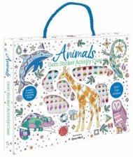 Gem Sticker Activity Case  Animals