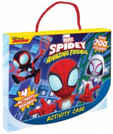 Spidey and His Amazing Friends - Activity Case - Glow Webs Glow by Lake Press