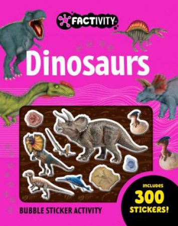 Factivity Dinosaurs Bubble Stickers by Lake Press