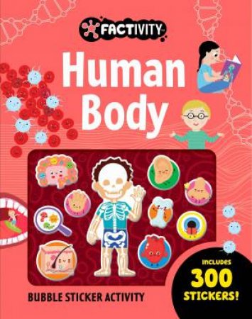 Factivity Human Body Bubble Stickers by Lake Press