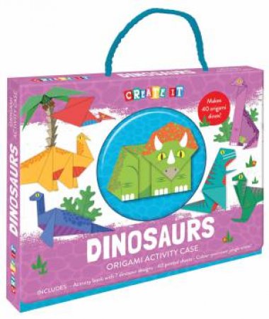 Create It Origami Activity Case: Dinosaurs