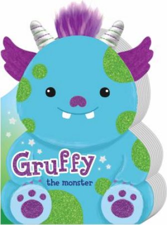 Chunky Plush Book - Gruffy the Monster by Lake Press