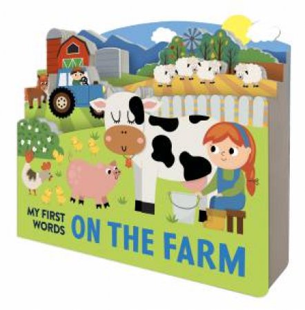 Chunky Scenes Board Book - My First Words - On the Farm by Lake Press