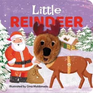 Finger Puppet Book - Little Reindeer (large format) by Lake Press