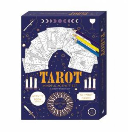 Book & Kit - Mindful Activity Set - Tarot by Lake Press