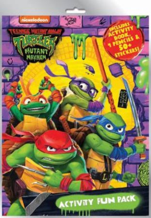 TMNT Mutant Mayhem - Activity Fun Pack by Lake Press