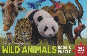 Garry Fleming's - Book & Jigsaw Vol. 2 Wild Animals by Various