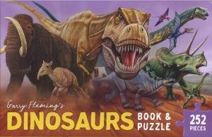 Garry Fleming's - Book & Jigsaw Vol. 2 Dinosaurs by Various
