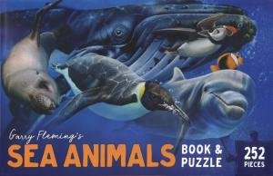 Garry Fleming's - Book & Jigsaw Vol. 2 Sea Animals