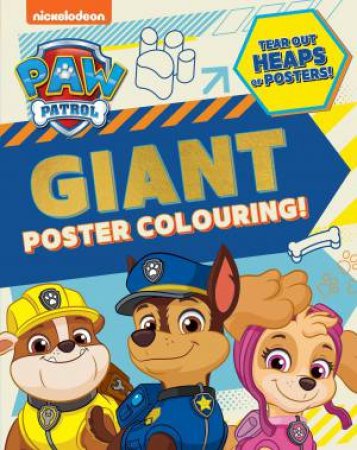 PAW Patrol - Giant Poster Colouring by Lake Press