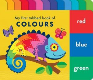 Chunky Tabbed Board Book - Colours by Lake Press