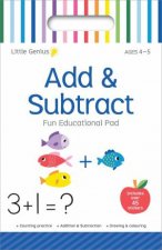 Little Genius Vol 2  Small Activity Pad  Add  Subtract