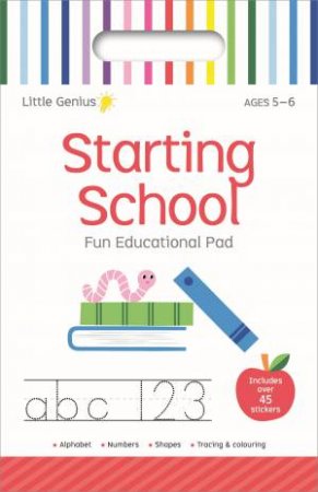 Little Genius Vol. 2 - Small Activity Pad - Starting School by Lake Press