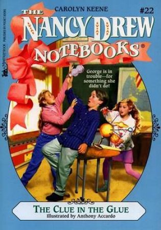 The Clue In The Glue by Carolyn Keene