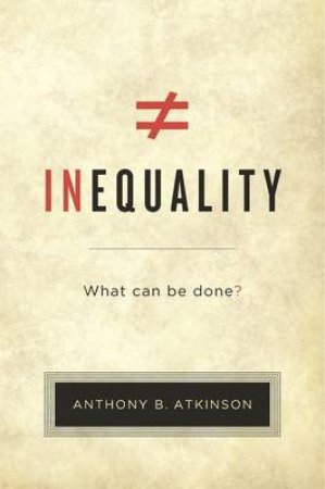 Inequality by Anthony B. Atkinson