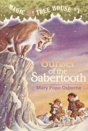 Sunset Of The Sabertooth by Mary Pope Osborne