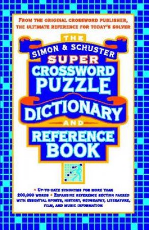 Simon & Schuster Crossword Thesaurus by Various