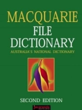 Macquarie File Dictionary, 2nd Updated Ed by Various