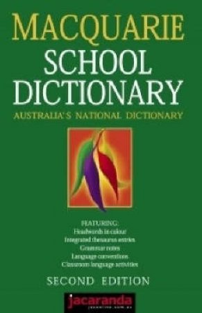 Macquarie School Dictionary - 2 ed - Book & CD by Various