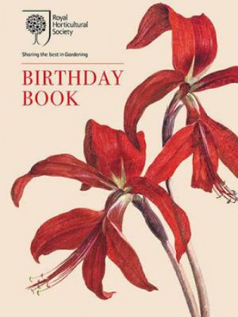 Royal Horticultural Society Birthday Book by Brent Elliott