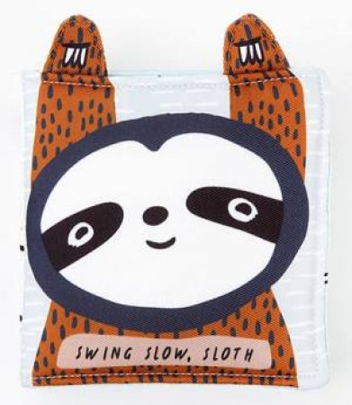 Wee Gallery Cloth Book: Swing Slow, Sloth by Surya Sajnani