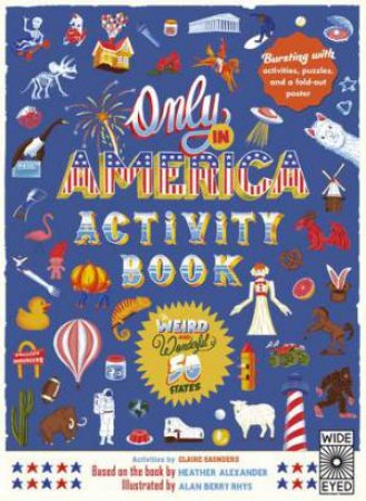 Only In America Activity Book by Alan Berry Rhys