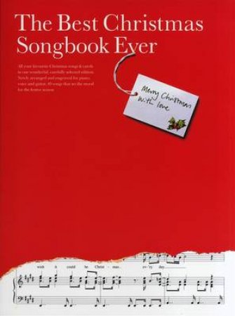 The Best Christmas Songbook Ever by Various