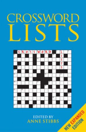 Crossword Lists by Anne Stibbs