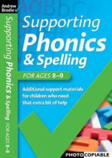Supporting Phonics  Spelling 89