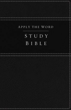 Apply the Word Study Bible [Black] by Various