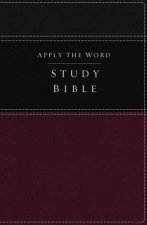 NKJV Apply the Word Study Bible Deep RoseBlack