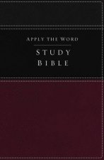 Apply the Word Study Bible BurgundyBlack