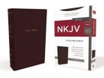 NKJV Thinline Bible Red Letter Edition Burgundy