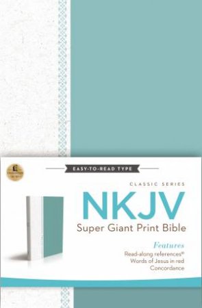 NKJV Super Giant Print Reference Bible by Various