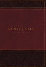 The King James Study Bible Indexed FullColor Edition Burgundy