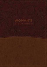 The NKJV Womans Study Bible FullColor Receiving Gods Truth for    Balance Hope and Transformation BrownBurgundy