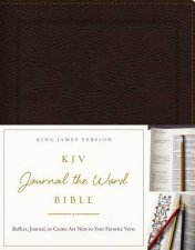 KJV Journal The Word Bible Reflect Journal Or Create Art Next To    Your Favorite Verses Brown