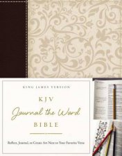 KJV Journal The Word Bible Reflect Journal Or Create Art Next To    Your Favorite Verses BrownCream
