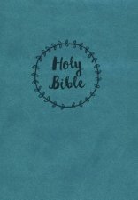 NKJV Reference Bible Compact Large Print Red Letter Edition Turquoise