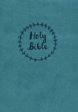 NKJV Reference Bible Compact Large Print Red Letter Edition Turquoise