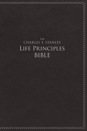 NIV The Charles F. Stanley Life Principles Bible [Indexed, Black] by Charles Stanley