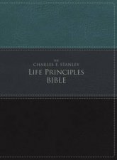 NIV The Charles F Stanley Life Principles Bible GreenBlack