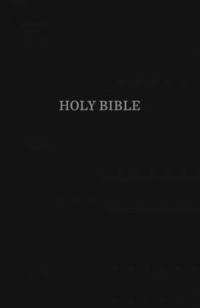 KJV, Pew Bible, Red Letter Edition [Black] by Zondervan