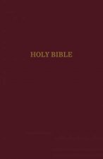 KJV Pew Bible Red Letter Edition Burgundy