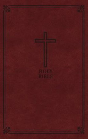 KJV Deluxe Gift Bible, Red Letter Edition [Auburn] by Zondervan