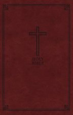 KJV Deluxe Gift Bible Red Letter Edition Auburn